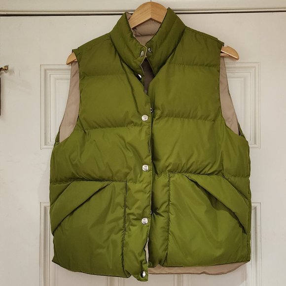 Tory Burch Reversible Quilted Down Vest Small S $298 - Picture 3 of 12